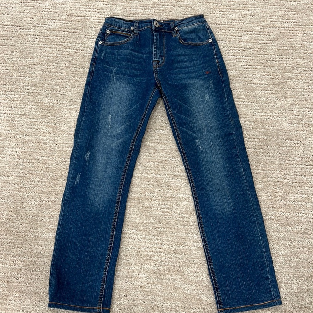 Hudson Jeans Boys Blue Straight Jeans size 14